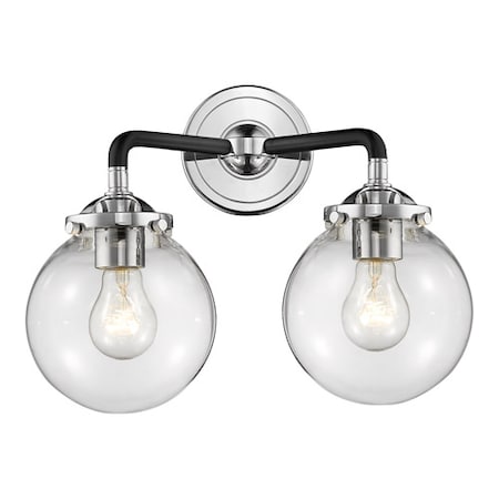 2 Light Vintage Dimmable Led Sconce